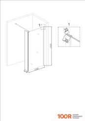 Niagara NG-684-12 120X195 (ЧЕРНЫЙ) (57260)