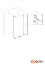 Niagara NG-684-10 100X195 (ЧЕРНЫЙ) (57258)