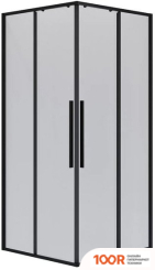 Niagara NG-6824-34BLACK 100X100X195 (ЧЕРНЫЙ МАТОВЫЙ/ПРОЗРАЧНОЕ СТЕКЛО) (57243)