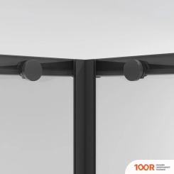 Niagara NG-6822-34BLACK 80X80X195 (ЧЕРНЫЙ МАТОВЫЙ/ПРОЗРАЧНОЕ СТЕКЛО) (57242)