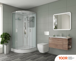 Niagara NG-6002-01G 100X100X210 (ПРОЗРАЧНОЕ СТЕКЛО) (57031)