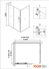 Niagara NG-42-9AG-A70G 90X70X195 (56934)
