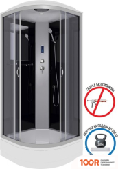 Niagara NG-3502-14P 100X100 (ТОНИРОВАННОЕ СТЕКЛО) (56881)