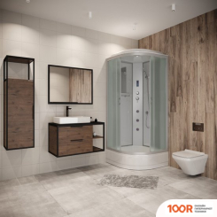 Niagara NG-3302-14F 100X100X215 (МАТОВОЕ СТЕКЛО) (56704)