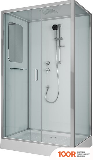 Niagara NG- 6012-01QL 120X80X210 (ПРОЗРАЧНОЕ СТЕКЛО) (56541)