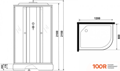Niagara ECO E120/80/26L/TN 120X80X215 (56470)