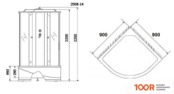 Niagara CLASSIC NG-2508-14 90Х90 (56446)