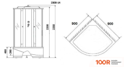 Niagara CLASSIC NG-2308-14 90Х90 (56444)