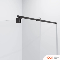 Niagara 80X190 NG-551-80 (ЧЕРНЫЙ/ПРОЗРАЧНОЕ СТЕКЛО) (56419)