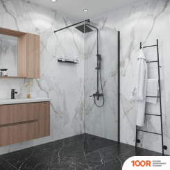 Niagara 80X190 NG-551-80 (ЧЕРНЫЙ/ПРОЗРАЧНОЕ СТЕКЛО) (56419)