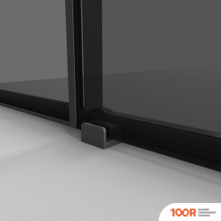 Niagara 140X90X195 NG-85-14TB-TB90-34 (ЧЕРНЫЙ МАТОВЫЙ/ТОНИРОВАННОЕ СТЕКЛО) (56414)