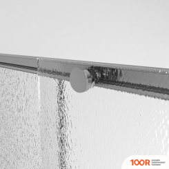 Niagara 130X90X195 NG-65-13CH-CH90-34 (ХРОМ/ШИНШИЛЛА СТЕКЛО) (56403)