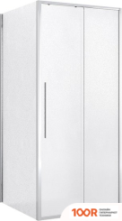 Niagara 130X80X195 NG-65-13CH-CH80-34 (ХРОМ/ШИНШИЛЛА СТЕКЛО) (56399)