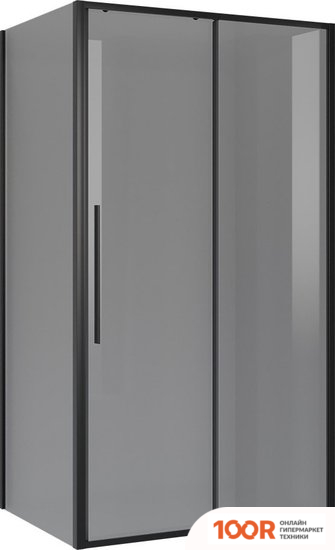 Niagara 120X80X195 NG-85-12TB-TB80-34 (ЧЕРНЫЙ МАТОВЫЙ/ТОНИРОВАННОЕ СТЕКЛО) (56390)