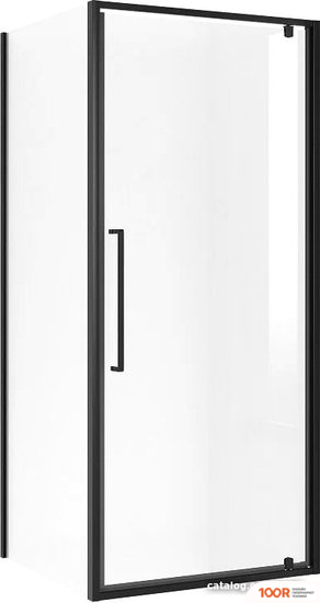 Niagara 100X80X195 NG-85-10AB-A80B-34 (ЧЕРНЫЙ МАТОВЫЙ/ПРОЗРАЧНОЕ СТЕКЛО) (56360)