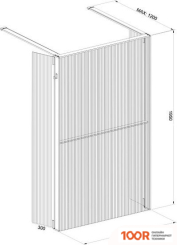 Maxonor PURE LIFE PL-SE301AFF-7 (14030X2) (ЧЕРНЫЙ МАТОВЫЙ) (56319)