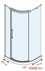 Jacob Delafon CONTRA E22R90L-GA (56277)