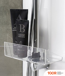 IDO COMFORT 10-5 90X90 (АЛЮМИНИЙ, ПРОЗРАЧНОЕ СТЕКЛО) (56250)