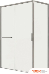 Grossman STYLE 120X80X195 120.K33.05.1280.10.00 (ХРОМ/ПРОЗРАЧНОЕ СТЕКЛО) (56142)