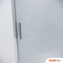 Grossman STYLE 110X90X195 120.K33.05.1190.10.02 (ХРОМ/СТЕКЛО ШИНШИЛЛА) (56131)