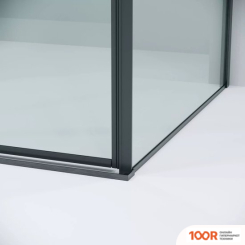 Grossman GALAXY 140X70X195 120.K33.01.1470.42.00 (ГРАФИТ САТИН/ПРОЗРАЧНОЕ СТЕКЛО) (55827)