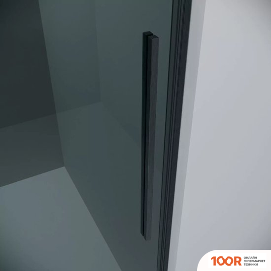 Grossman GALAXY 130X90X195 120.K33.01.1390.42.10 (ГРАФИТ САТИН/ТОНИРОВАННОЕ СТЕКЛО) (55817)