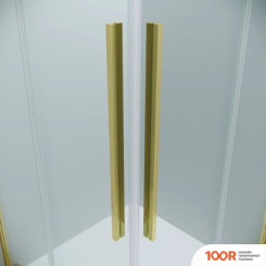 Grossman GALAXY 110X90X195 300.K33.01.1190.32.00 (ЗОЛОТО САТИН/ПРОЗРАЧНОЕ СТЕКЛО) (55742)