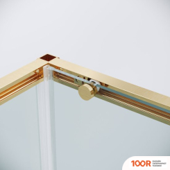 Grossman GALAXY 110X80X195 120.K33.01.1180.32.00 (ЗОЛОТО САТИН/ПРОЗРАЧНОЕ СТЕКЛО) (55719)