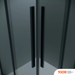 Grossman GALAXY 110X100X195 300.K33.01.1110.21.10 (ЧЕРНЫЙ МАТОВЫЙ/ТОНИРОВАННОЕ СТЕКЛО) (55685)