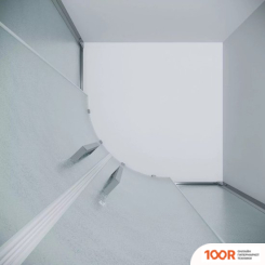 Grossman COSMO 80X80X195 301.K33.02.8080.10.02 (ХРОМ/ШИНШИЛЛА СТЕКЛО) (55542)