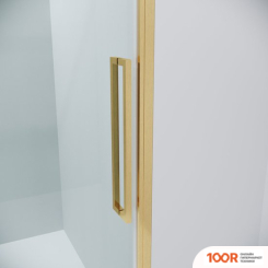 Grossman COSMO 120X70X195 120.K33.02.1270.32.00 (ЗОЛОТО САТИН/СТЕКЛО ПРОЗРАЧНОЕ) (55468)