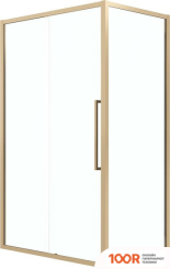 Grossman COSMO 120X70X195 120.K33.02.1270.32.00 (ЗОЛОТО САТИН/СТЕКЛО ПРОЗРАЧНОЕ) (55468)