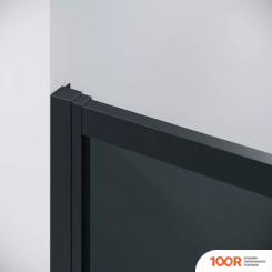 Grossman COSMO 110X90X195 120.K33.02.1190.21.10 (ЧЕРНЫЙ МАТОВЫЙ/ТОНИРОВАННОЕ СТЕКЛО) (55453)