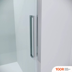 Grossman COSMO 110X80X195 120.K33.02.1180.10.00 (ХРОМ/ПРОЗРАЧНОЕ СТЕКЛО) (55442)