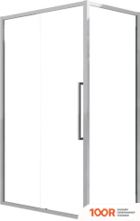 Grossman COSMO 110X70X195 120.K33.02.1170.10.00 (ХРОМ/ПРОЗРАЧНОЕ СТЕКЛО) (55435)