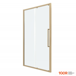 Grossman COSMO 110X195 100.K33.02.110.32.00 (ЗОЛОТО САТИН/СТЕКЛО ПРОЗРАЧНОЕ) (55433)