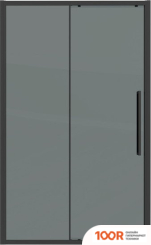 Grossman COSMO 110X195 100.K33.02.110.21.10 (ЧЕРНЫЙ МАТОВЫЙ/СТЕКЛО ТОНИРОВАННОЕ) (55432)