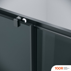 Grossman COSMO 110X195 100.K33.02.110.21.10 (ЧЕРНЫЙ МАТОВЫЙ/СТЕКЛО ТОНИРОВАННОЕ) (55432)