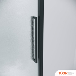 Grossman COSMO 110X195 100.K33.02.110.21.02 (ЧЕРНЫЙ МАТОВЫЙ/ШИНШИЛЛА СТЕКЛО) (55431)