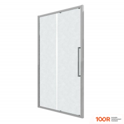 Grossman COSMO 110X195 100.K33.02.110.10.02 (ХРОМ/СТЕКЛО ШИНШИЛЛА) (55429)