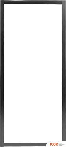 Grossman COSMO 100Х195 200.K33.02.100.42.00 (ГРАФИТ САТИН/СТЕКЛО ПРОЗРАЧНОЕ) (55427)