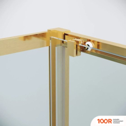 Grossman COSMO 100Х195 200.K33.02.100.32.00 (ЗОЛОТО САТИН/СТЕКЛО ПРОЗРАЧНОЕ) (55426)