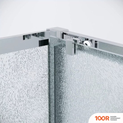 Grossman COSMO 100Х195 200.K33.02.100.10.02 (ХРОМ/СТЕКЛО ШИНШИЛЛА) (55422)