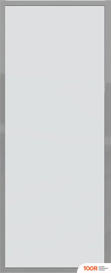 Grossman COSMO 100Х195 200.K33.02.100.10.02 (ХРОМ/СТЕКЛО ШИНШИЛЛА) (55422)