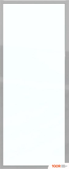 Grossman COSMO 100Х195 200.K33.02.100.10.00 (ХРОМ/СТЕКЛО ПРОЗРАЧНОЕ) (55421)