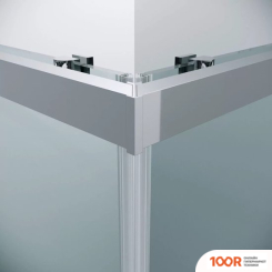 Grossman COSMO 100X100X195 300.K33.02.1010.10.00 (ХРОМ/ПРОЗРАЧНОЕ СТЕКЛО) (55379)