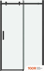 Grossman CLASSIC CLASSIC 100.K33.04.160.21.00 160Х195 (ЧЕРНЫЙ МАТОВЫЙ/СТЕКЛО ПРОЗРАЧНОЕ) (55378)