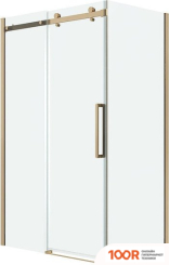 Grossman CLASSIC 90X195 200.K33.04.90.32.00 (ЗОЛОТО САТИН/СТЕКЛО ПРОЗРАЧНОЕ) (55370)