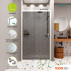 Domani-Spa DOORCUBE 100X190 DS04DCB100L0T00.W (55081)