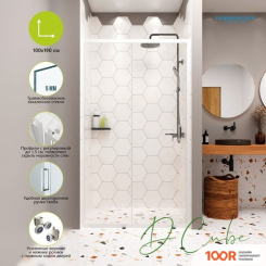 Domani-Spa DOORCUBE 100X190 DS04DCB100L0CL00.W (55077)
